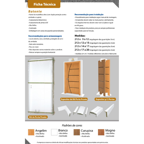 Ref02 – Kit Porta Pronta – Brilhante Portas